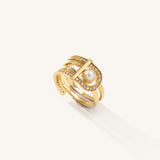 Art Deco Ring Yellow Gold