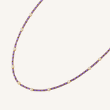 Lilac Purple Aurora Necklace