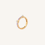 Lilac Purple Aurora Ring