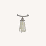 دلاية لؤلؤ - مُصغر من الذهب الأبيض