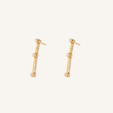 Sunlit Yellow Aurora Earrings