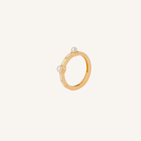 Sunlit Yellow Aurora Ring
