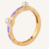 Lilac Purple Aurora Ring