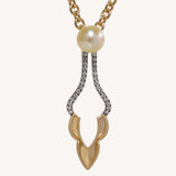 Black Rhodium Whisper Pendant