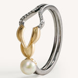 Black Rhodium Whisper Ring