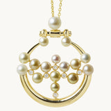 Colored Cluster Pendant