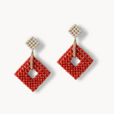 Coral Earrings