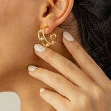 Droplet Earrings (Yellow Gold)