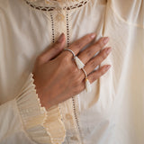 Micro Tassel Ring (Yellow Gold)