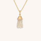 Micro Tassel Pendant (Yellow Gold)