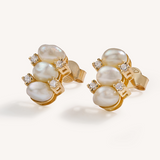 Pearl Trio Earrings