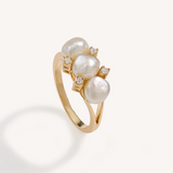 Pearl Trio Ring