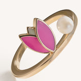 Pink Tulip Ring
