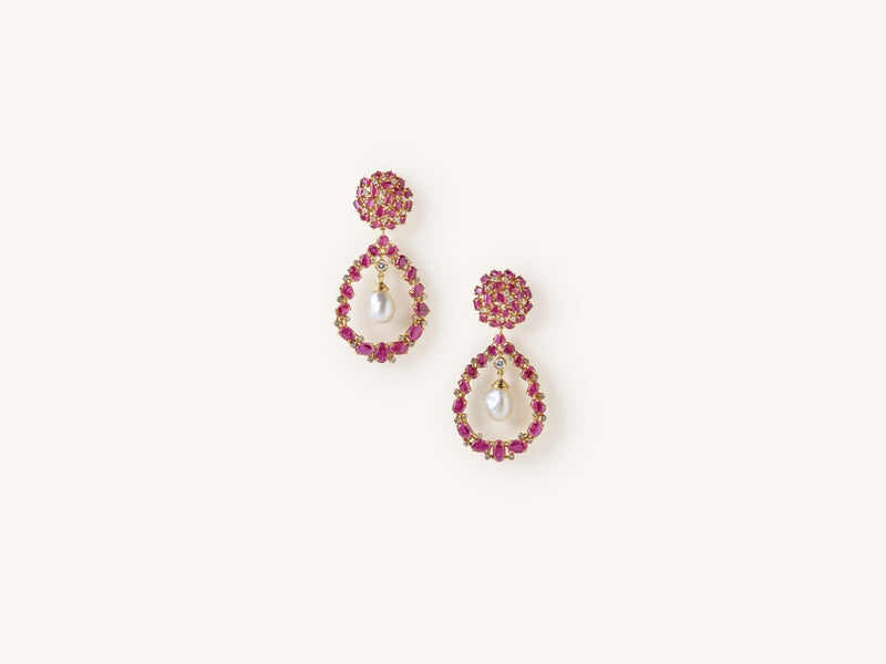 Ruby Earrings