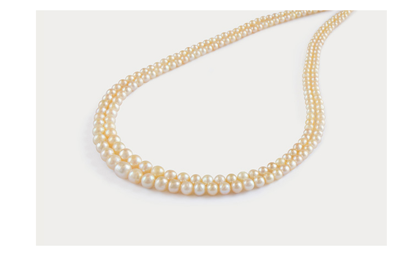 Semi Perfect Pearl Necklace