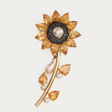 Sun Flower Brooch