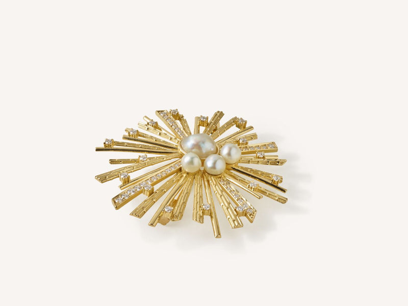 Sun Ray Brooch