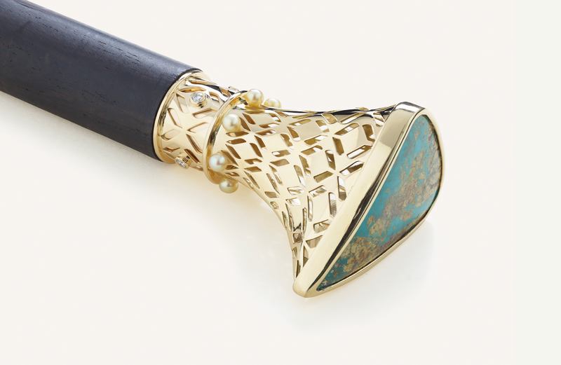 Turquoise Cane