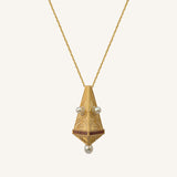 Small Mubkhar Pendant Yellow Gold