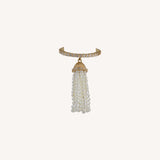 Micro Tassel Ring (Yellow Gold)